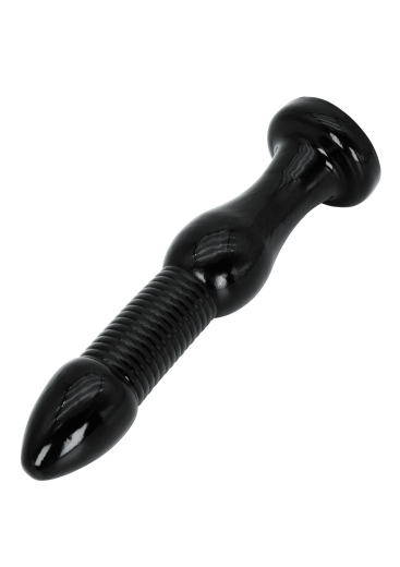Hidden Desire Extreme Anal Intruder XL gerippt-gewölbter Analdildo m. Saugfuss 28x5.5cm PVC von HIDDEN DESIRE kaufen