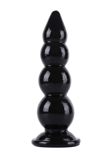 Hidden Desire Extreme Buttplug Balls XXL huge Anal Chain 8.5cm Diameter w. Suction Base PVC by HIDDEN DESIRE buy