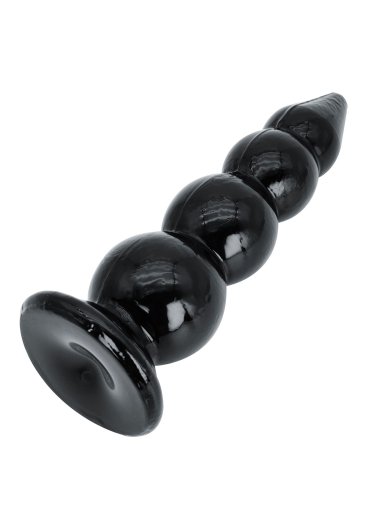 Hidden Desire Extreme Buttplug Balls XXL Anal Chain 8.5cm Diameter w. Suction Base rigid PVC by HIDDEN DESIRE buy cheap