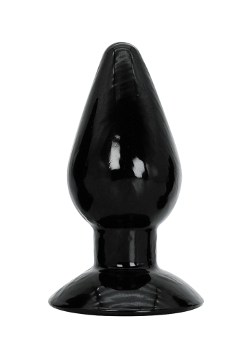 Hidden Desire Extreme Buttplug large tropfenförmiger Analplug mit Saugnapf-Basis 14x5.5cm gleitfreudiges PVC kaufen