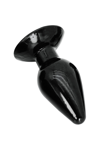 Hidden Desire Extreme Buttplug medium tropfenförmiger Analplug m. Saugfuss 11x4cm PVC von HIDDEN DESIRE kaufen