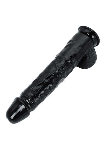 Hidden Desire Extreme Dong & Balls XL huge veined Penis Dildo with Testicles & strong Suction Cup by HIDDEN DESIRE buy
