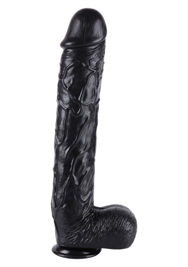 Hidden Desire Extreme Dong & Balls XXXL giant Penis Dildo w. Testicles & strong Suction Cup durable PVC buy cheap