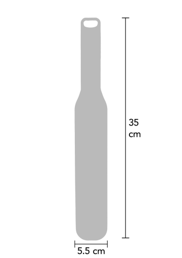 Hidden Desire Extreme Spiked Paddle 35cm Silikon Schlagpaddel mit runden Erhebungen von HIDDEN DESIRE kaufen