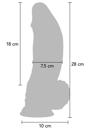 Hidden Desire Extreme Vibrating Demon Monster huge Cock w. 6 Vibration-Modes & Suction Cup rechargeable waterproof buy