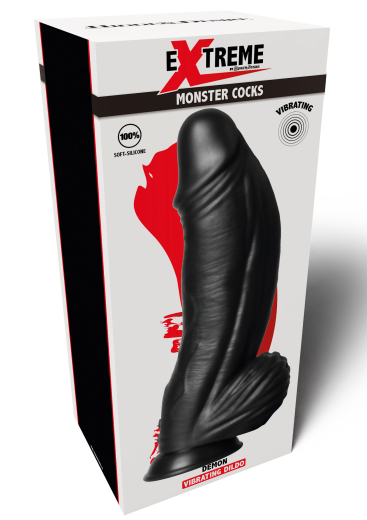 Hidden Desire Extreme Vibrating Demon Monster Giant Vibrfator w. Suction Cup rechargeable waterproof buy