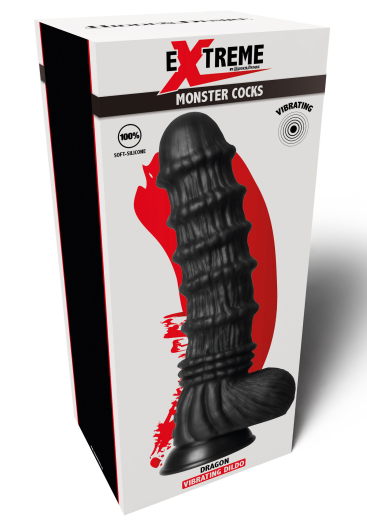Hidden Desire Extreme Vibrating Dragon Monster m. Reiztextur & Saugfuss 9 Modi aufladbar wasserdicht Silikon kaufen