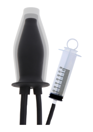 Hidden Desire Inflatable Lubricating Plug Silicone with Lubricant Squirt-Function 60ml Syringe by HIDDEN DESIRE buy cheap