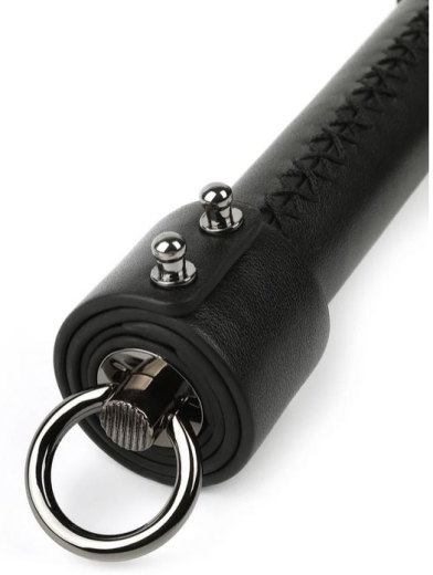 Hidden Desire Lederpeitsche Flogger 75cm m. gerade geschnittenen Lederstriemen & nickelfreier Metallöse günstig kaufen