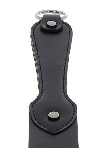 Hidden Desire Master Slapper Leder 37.5cm Länge mit doppelter Schlagfläche & lautem Klang & Aufhänge-O-Ring kaufen