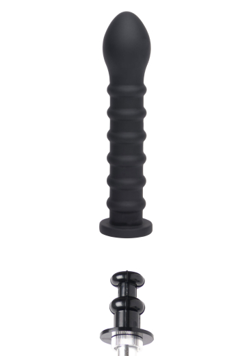 Hidden Desire Silikondildo Rippen Easy-Lock 19x4.5cm flexibler Dong Vac-U-Lock kompatibel für Fickmaschinen kaufen