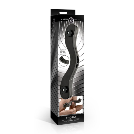 Scrotum Pillory Testicle Restraint Spiked Wooden Humbler for Testicle Torture & Immobility by MASTER SERIES buy