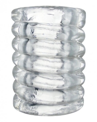 Hodenstrecker dehnbar Spiral Ball Stretcher transparent