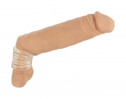 Hodenstrecker dehnbar Spiral Ball Stretcher transparent weiches TPE sanft & extrem flexibel günstig kaufen