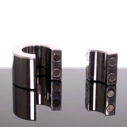 Hodenstrecker Gewicht magnetisch Edelstahl 40mm