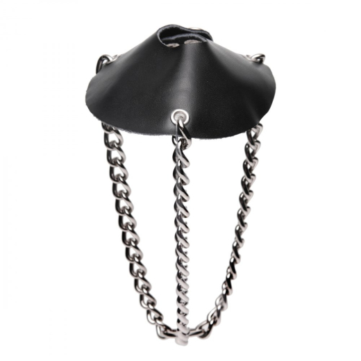 Ball Stretcher w. Chains Parachute Leather