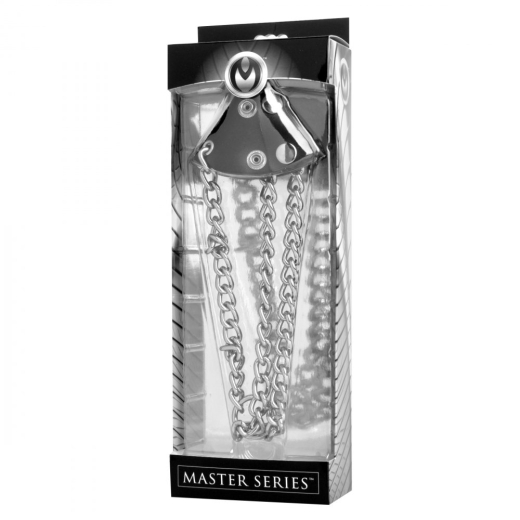 Ball Stretcher w. Chains Parachute Leather