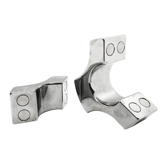Hodenstreckergewicht magnetisch Dreizack 29mm Edelstahl