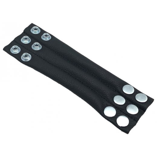 Poids pour lextension des testicules avec fermeture à pression en cuir 190g acheter du matériel en cuir souple de haute qualité avec remplissage de billes de plomb