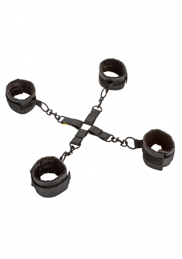 Hog-Tie Bondage-Set Boundless PU-Leather