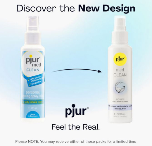 Intim Reinigungs-Spray Pjur MED Clean 100ml für empfindliche Haut & Schleimhäute geeignet desinfiziert kaufen