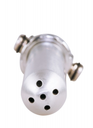 Intimdusche Aufsatzdüse Stop-Ventil Total Splash in gerader Form Druckknopf zum Ein-Aus stellen günstig kaufen