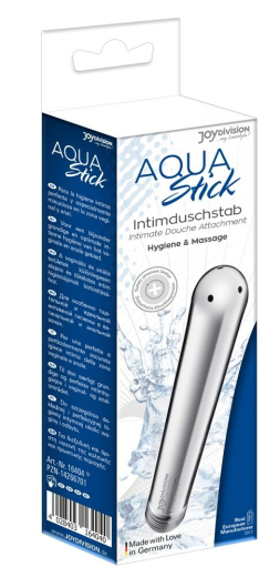 Intimdusche Düse Aqua Stick Aluminium mit 1/2 Zollgewinde Brauseschlauch-Aufsatz zur Anal- & Vaginalreinigung kaufen