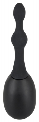 Intimdusche m. Pumpball Black Velvets small Silikon