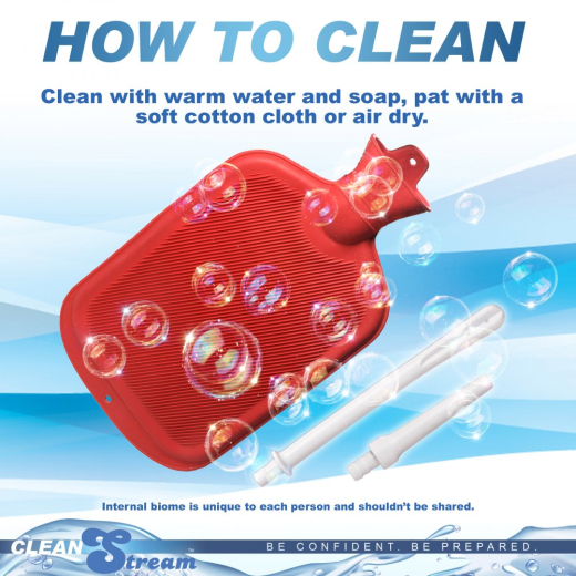 Kit de douche intime Clean Stream Water Bottle Cleansing-Kit