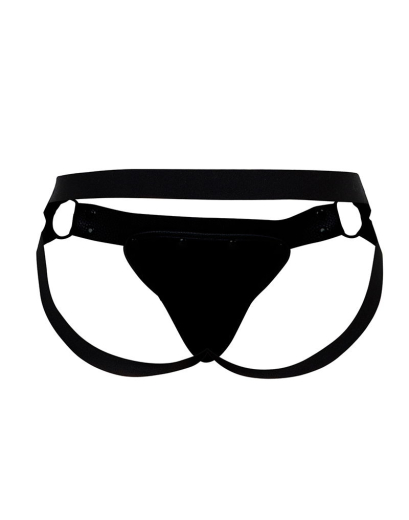 JOCKSTR4P by C4M Jock Snap blau elastische Riemen Kunstleder m. O-Ringen von CUT4MEN kaufen