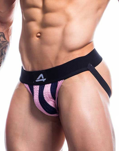 JOCKSTR4P by C4M Pink Stripes