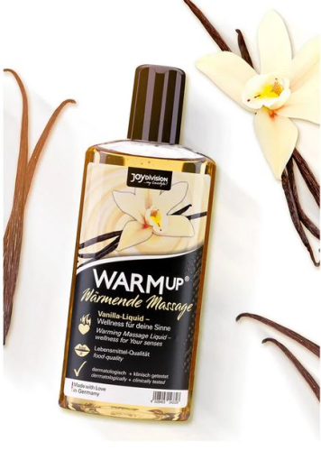 JoyDivision WARMup Massageliquid ölfrei Vanille