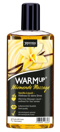 JoyDivision WARMup Massageliquid ölfrei Vanille m. feinem Duft & Geschmack zuckerfrei klinisch getestet kaufen