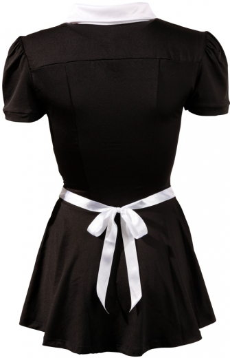 Waitress Mini Dress Costume w. Apron