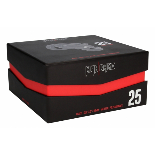 Keuschheits-Peniskäfig Mancage 25 schwarz Keuschheits-Schelle aus leichtem Polycarbonat von MANCAGE kaufen