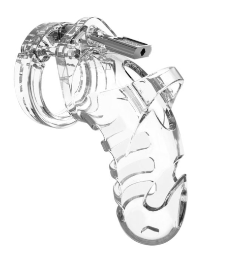 Keuschheits-Peniskäfig Mancage 26 transparent