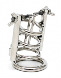Cage de chasteté avec dilatateur durètre Extrem-CBT