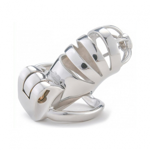 Keuschheitskäfig m. integriertem Schloss Bird-Up 42mm