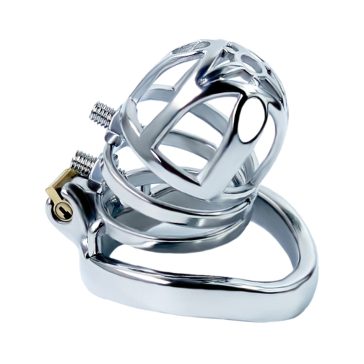 Keuschheitskäfig m. integriertem Schloss Lock Love 45mm