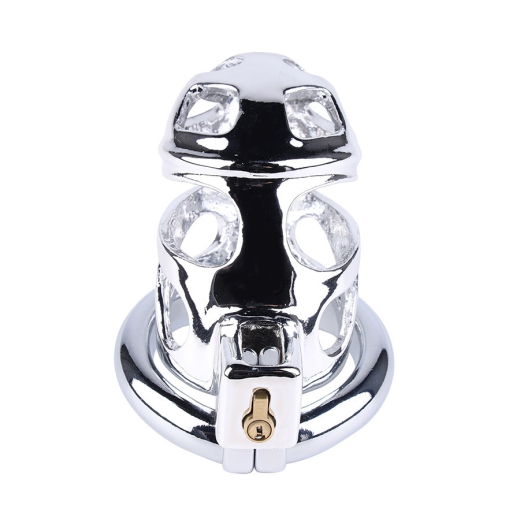 Keuschheitskäfig m. integriertem Schloss Lock Love 50mm