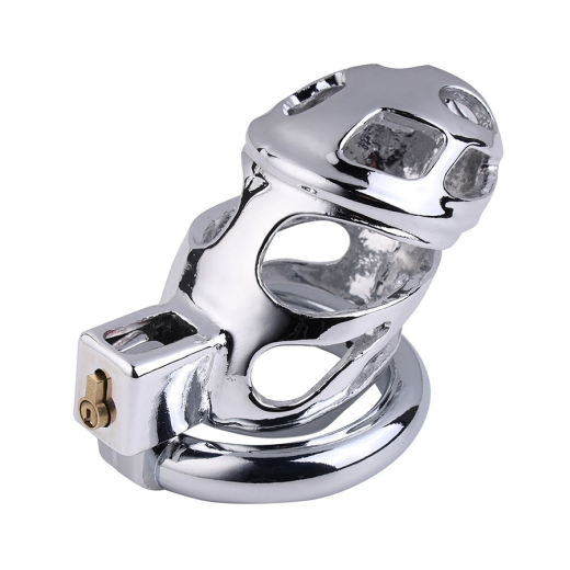 Chastity Cage w. integrated Lock Lock-Love 50mm