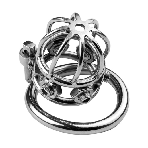 Acheter cage de chasteté avec épines Spike Cock 45mm avec 6 épines pointues vissables par clé Allen