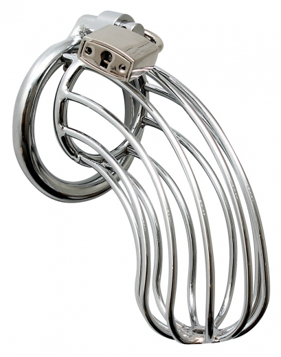 Chastity Cock Cage Birdcage Chrome
