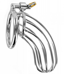 Chastity Cock Cage Birdcage large Chrome