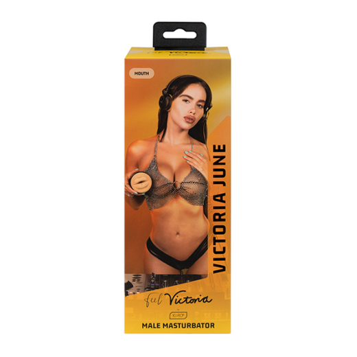Kiiroo FeelStars Masturbator Victoria June Mouth