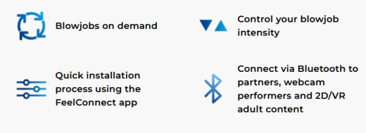 Kiiroo Power-Blow Masturbatoraufsatz interaktiv