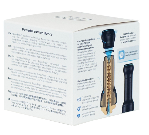 Kiiroo Power-Blow Masturbatoraufsatz interaktiv