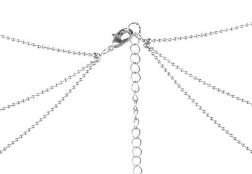 Körperkette Magnifique 8 Body Chain silberfarben