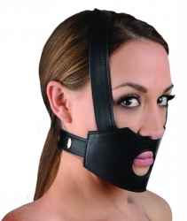 Imbracatura per la testa in finta pelle Face-Fuk II