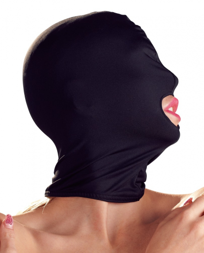 Head Hood elastic w. Mouth Opening Bad Kitty